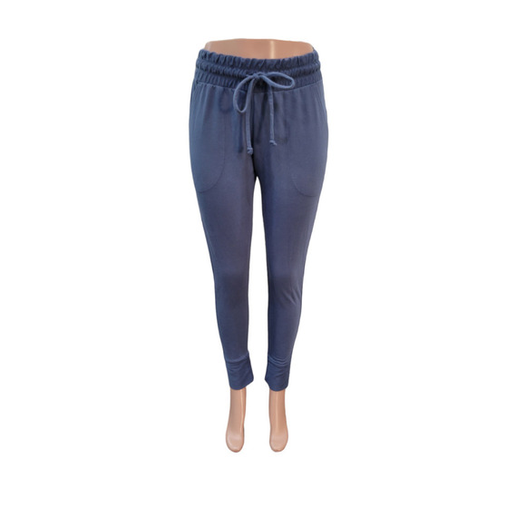 Free People‎ Movement Sunny Skinny Jogger Sweatpants Size Medium Blue - Picture 4 of 16